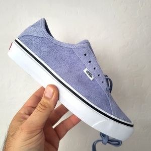Vans Women's Sneakers in Light Blue and White